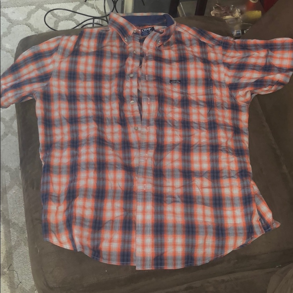 Chaps Ralph Lauren Mens Button shirt Size large